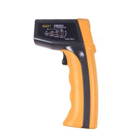 BM200 -50~380 degree Celsius Non-contact digital laser infrared thermometer